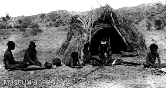 Arrente Family - Alice Springs, 1896