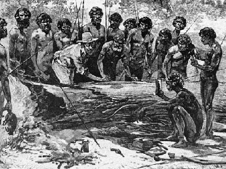 Batman's treaty with the Aborigines at Merri Creek, 1835