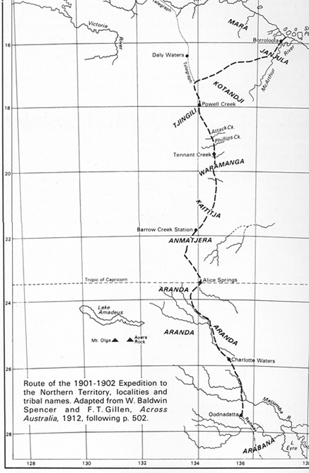 W. Baldwin Spencer & F.T. Gillen Across Australia, 1901-1902