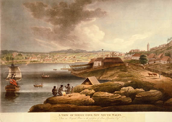 A view of Sydney Cove, NSW, 